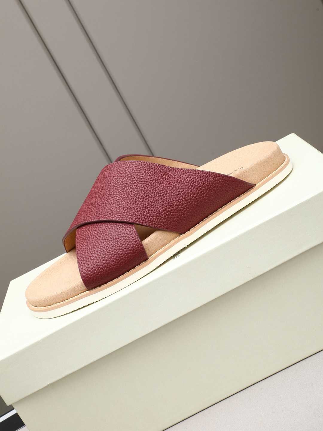 Brunello Cucinelli Men’s Brunello Cucinelli Slides Colorway 19 1308180-19