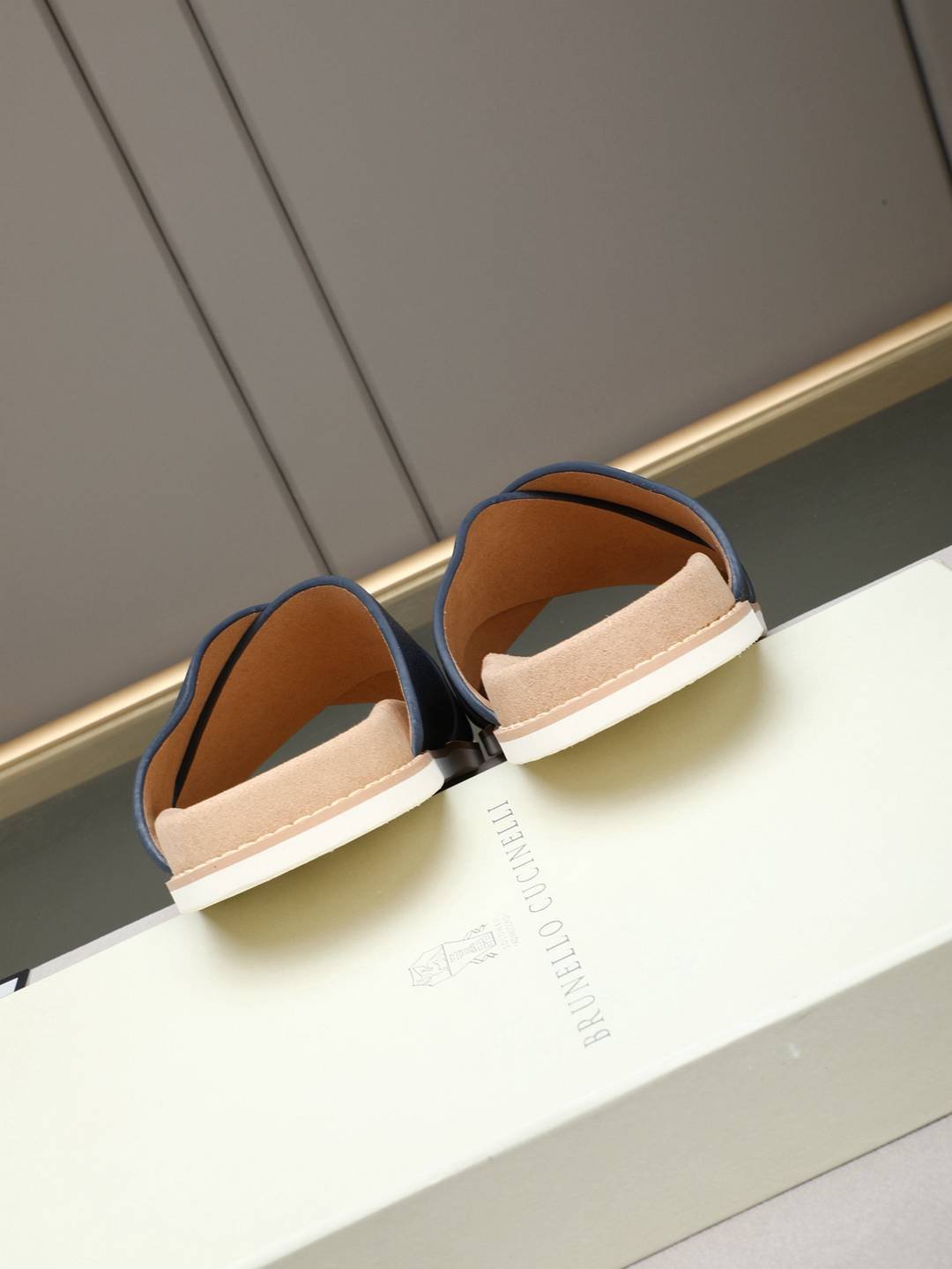 Brunello Cucinelli Men’s Brunello Cucinelli Slides Colorway 17 1308180-17