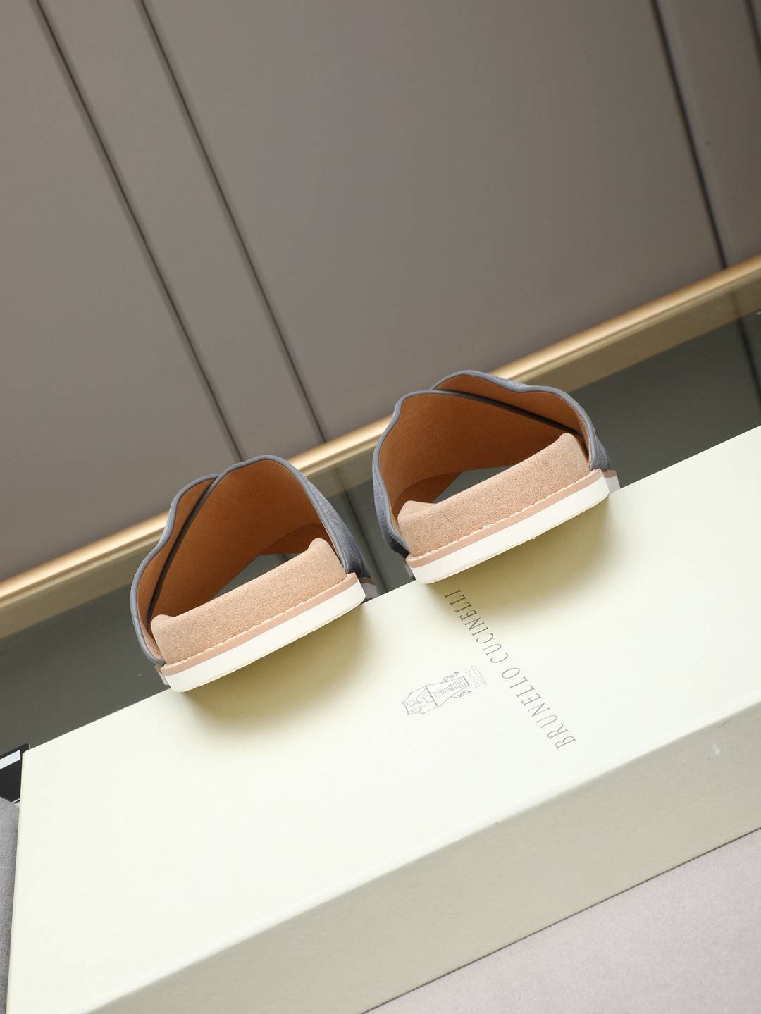 Brunello Cucinelli Men’s Brunello Cucinelli Slides Colorway 16 1308180-16