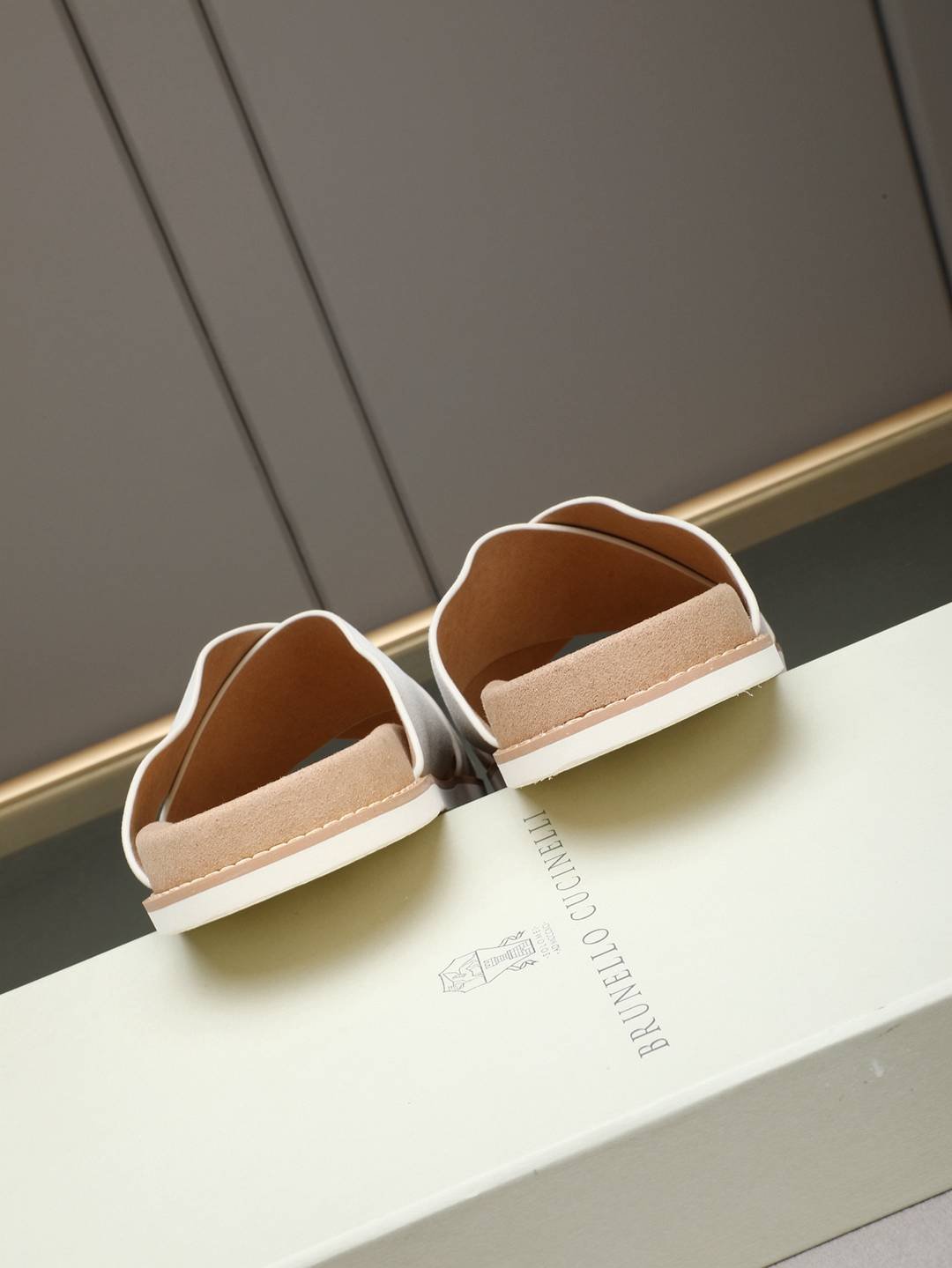 Brunello Cucinelli Men’s Brunello Cucinelli Slides Colorway 15 1308180-15
