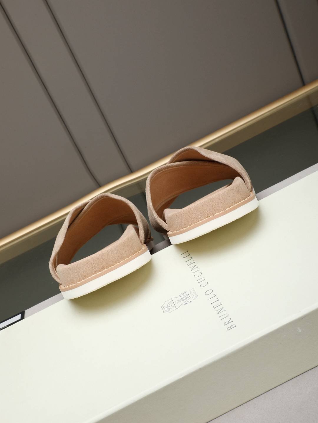 Brunello Cucinelli Men’s Brunello Cucinelli Slides Colorway 14 1308180-14