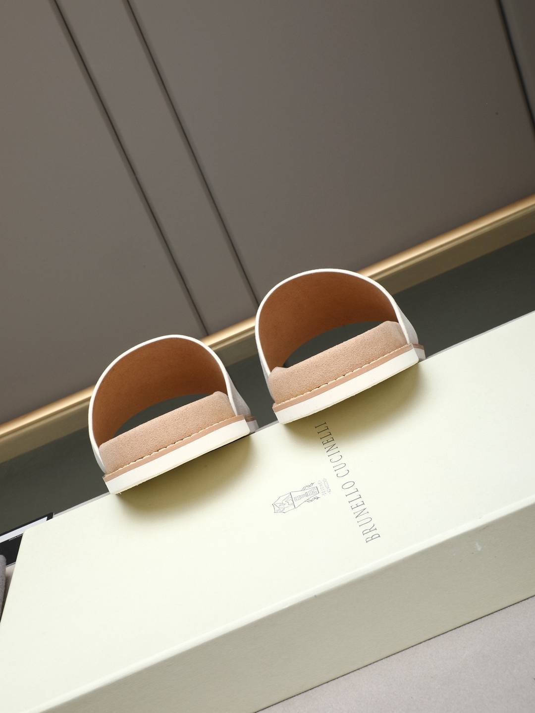 Brunello Cucinelli Men’s Brunello Cucinelli Slides Colorway 2 1308180-2