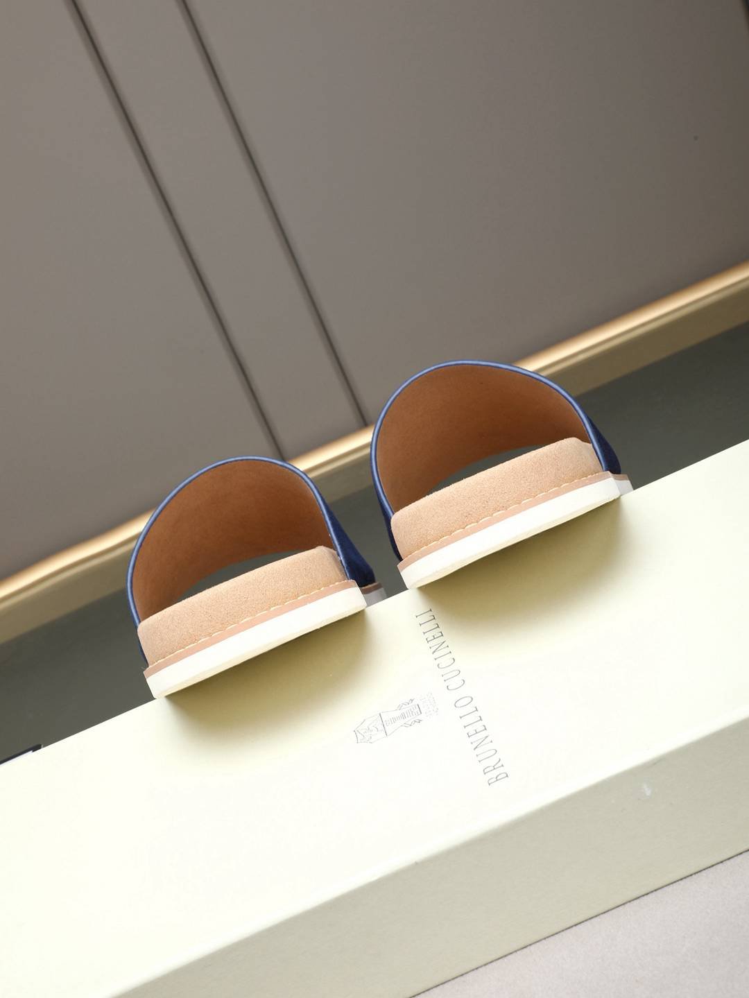 Brunello Cucinelli Men’s Brunello Cucinelli Slides Colorway 1 1308180-1