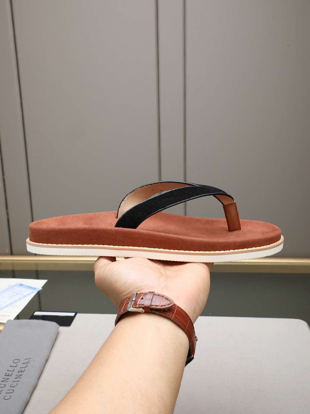Men's Sandals & Slides Men's Brunello Cucinelli Slides Colorway 5 1308170-5