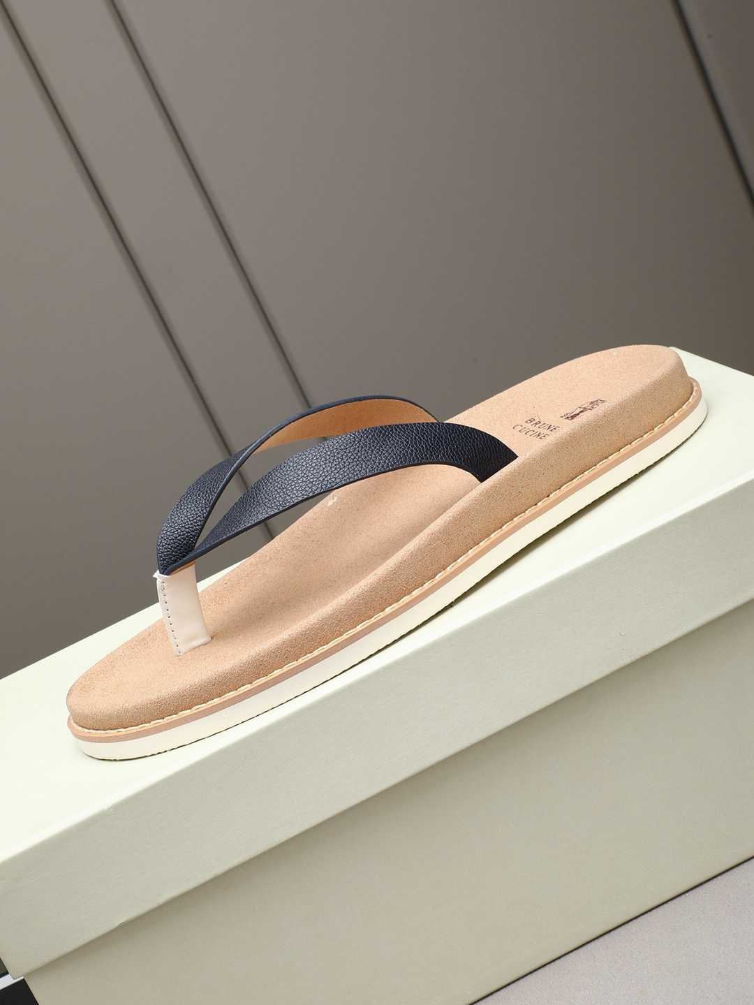 Men’s Sandals & Slides Men’s Brunello Cucinelli Slides Colorway 2 1308170-2