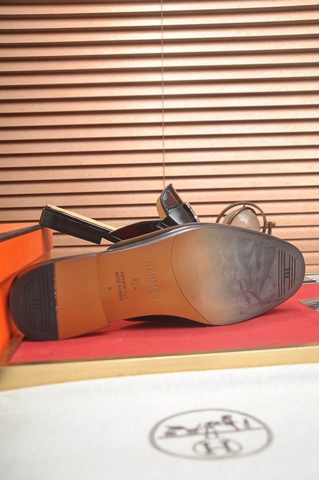 Hermes Men’s Leather Sandals Colorway 7 1133260-7