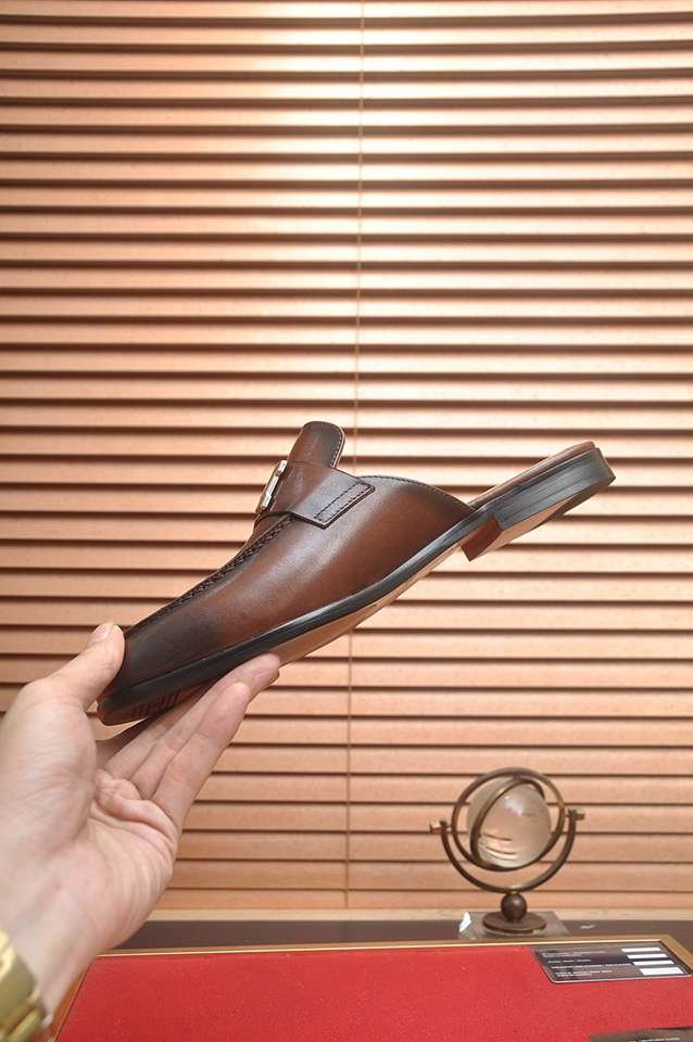 Hermes Men’s Leather Sandals Colorway 5 1133260-5