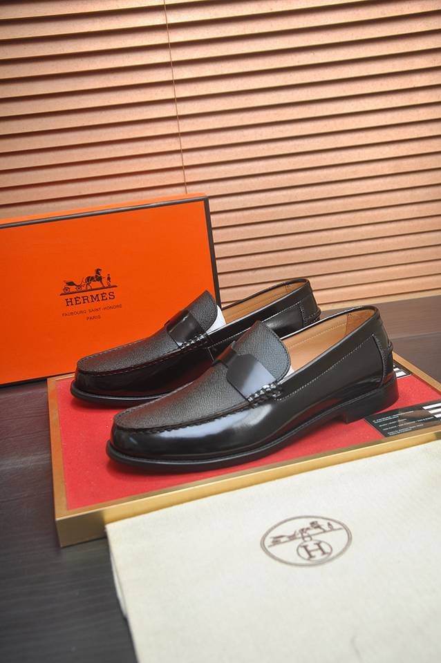 Hermes Men’s Leather Dress Shoes 1133290