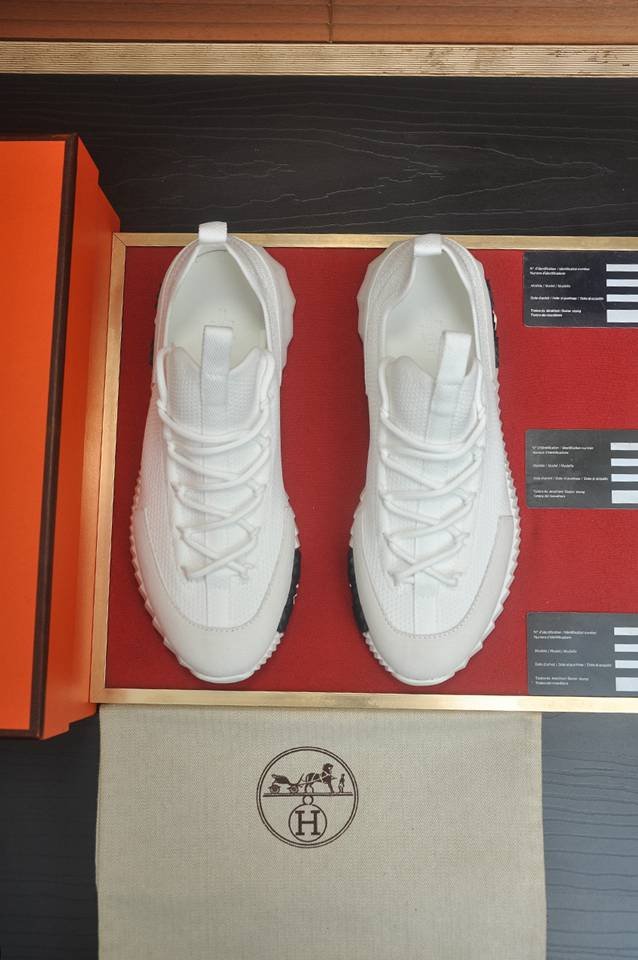 Hermes Leather Sneakers Colorway 22 1133320-22