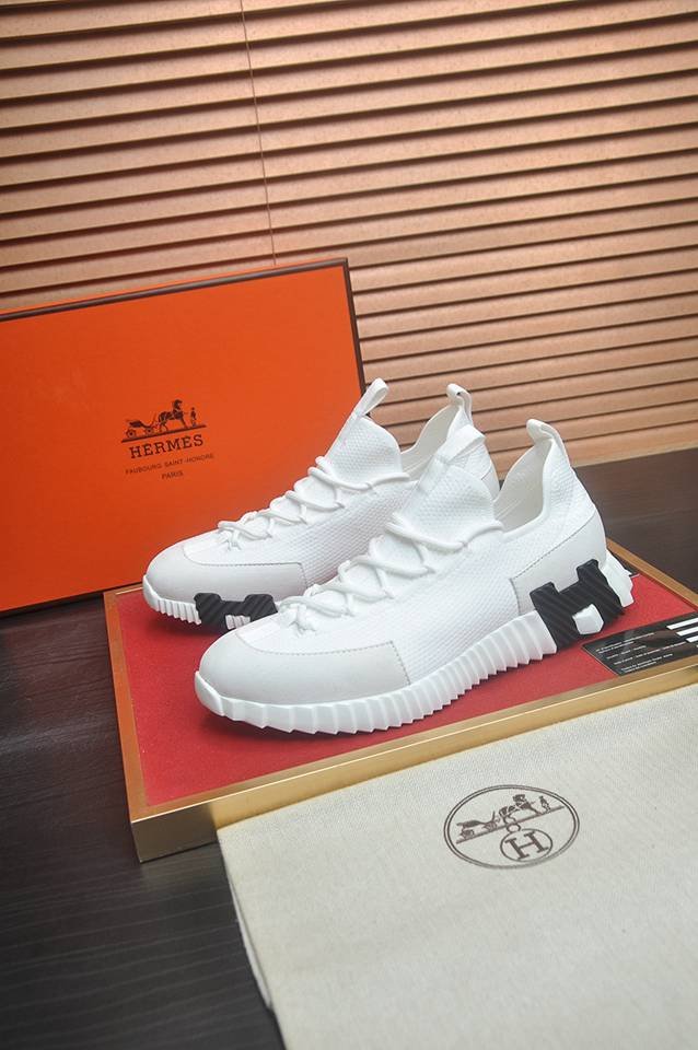 Hermes Leather Sneakers Colorway 22 1133320-22