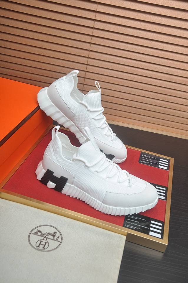 Hermes Leather Sneakers Colorway 22 1133320-22