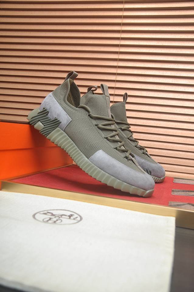Hermes Leather Sneakers Colorway 21 1133320-21