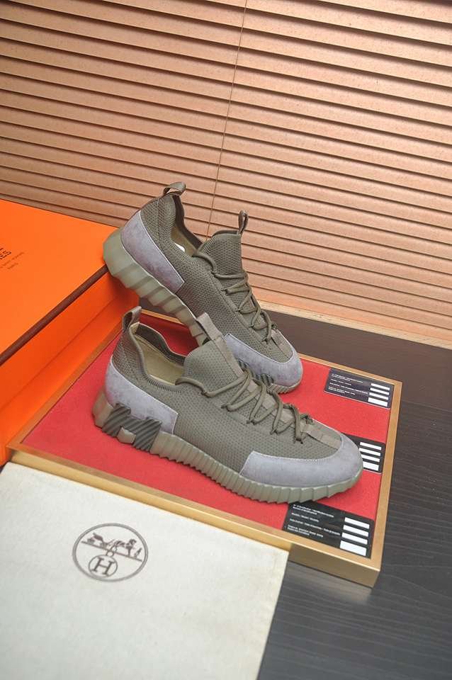 Hermes Leather Sneakers Colorway 21 1133320-21