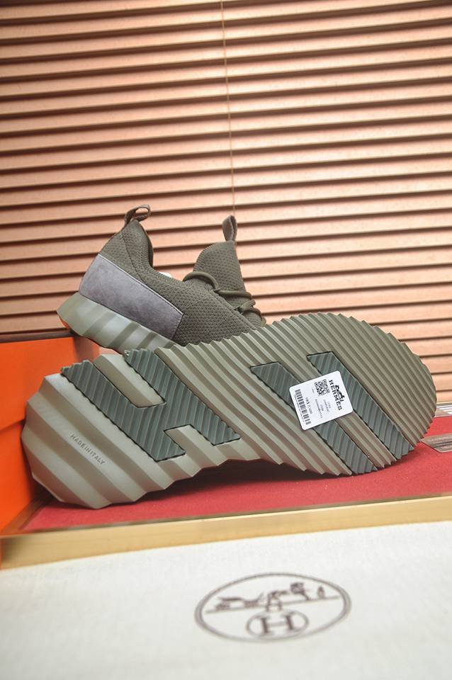 Hermes Leather Sneakers Colorway 21 1133320-21
