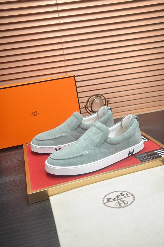 Hermes Leather Sneakers Colorway 17 1133320-17