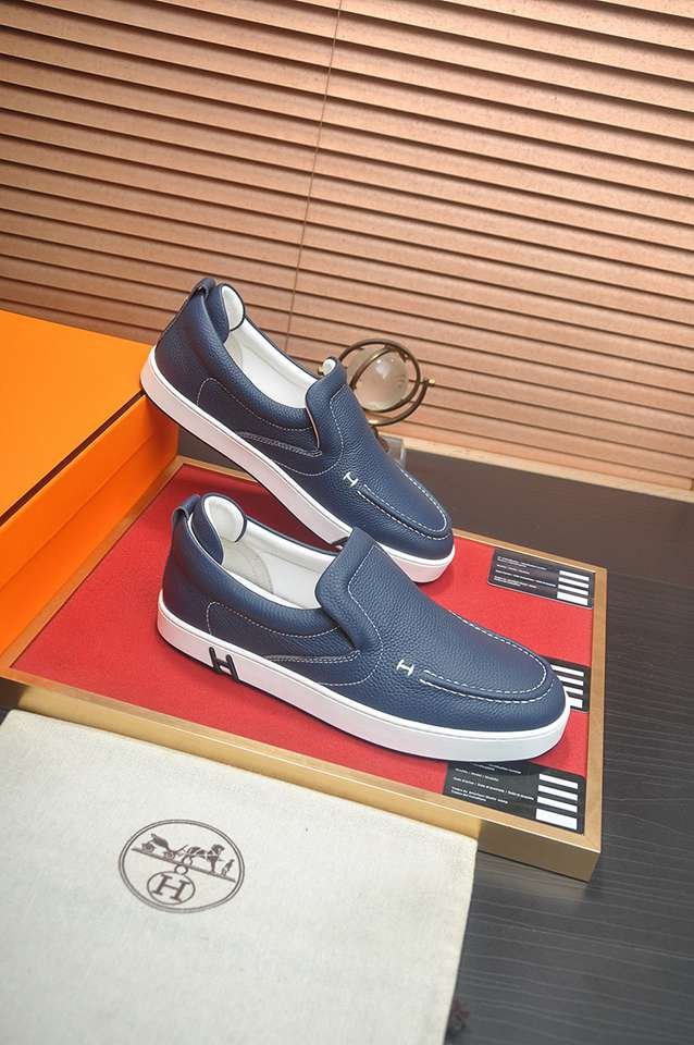 Hermes Leather Sneakers Colorway 14 1133320-14