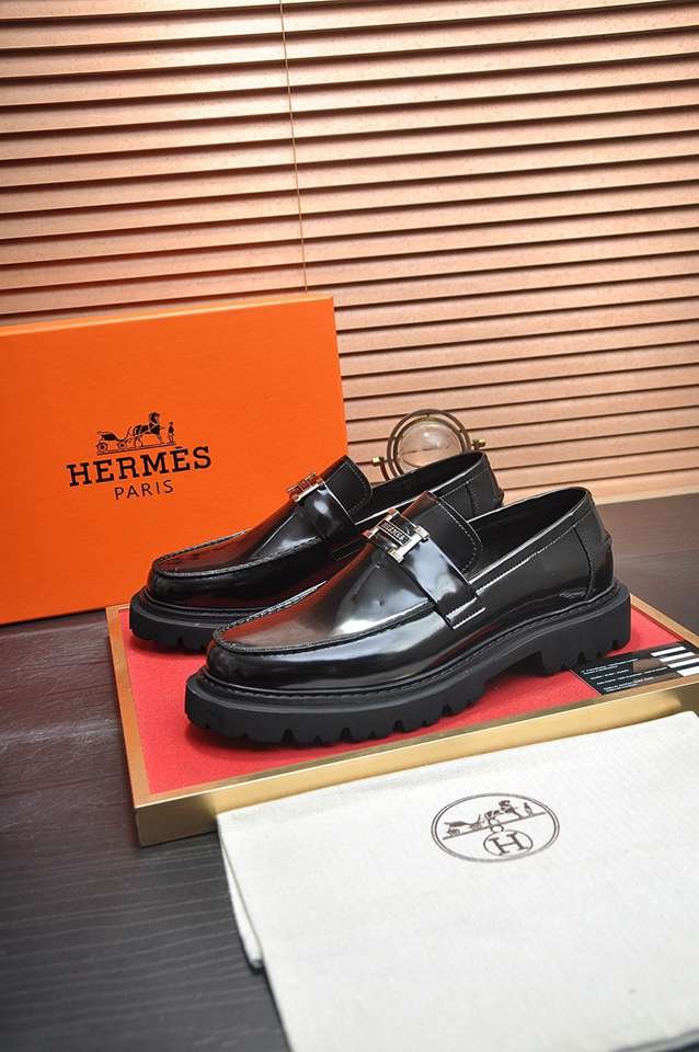 Hermes Leather Dress Shoes Colorway 4 1133380-4
