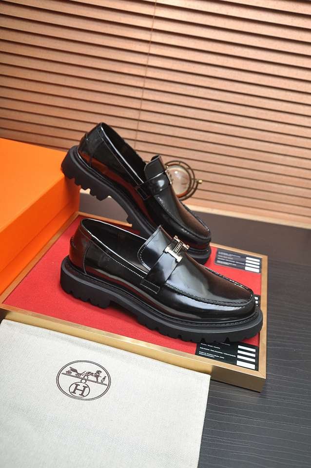 Hermes Leather Dress Shoes Colorway 4 1133380-4