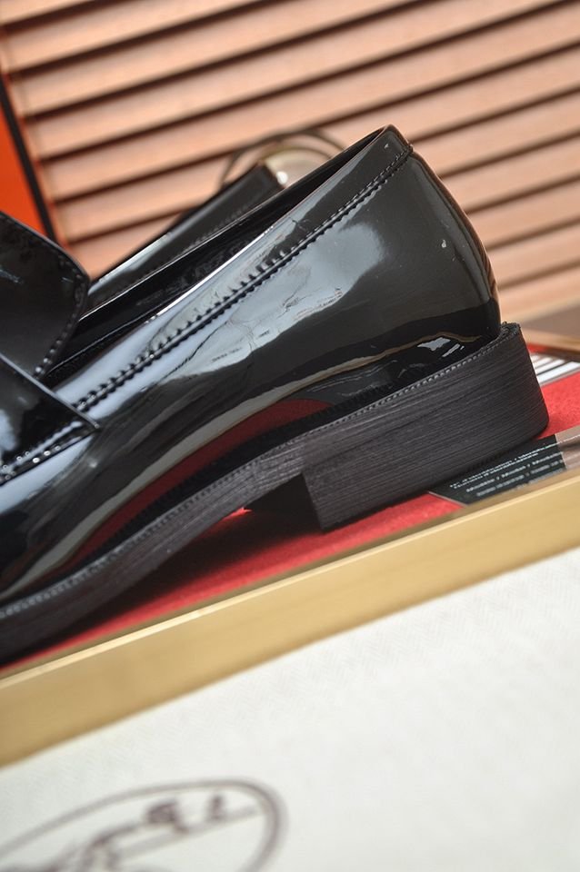 Hermes Men’s Leather Designer Sneakers Black Colorway 2 1133260-2