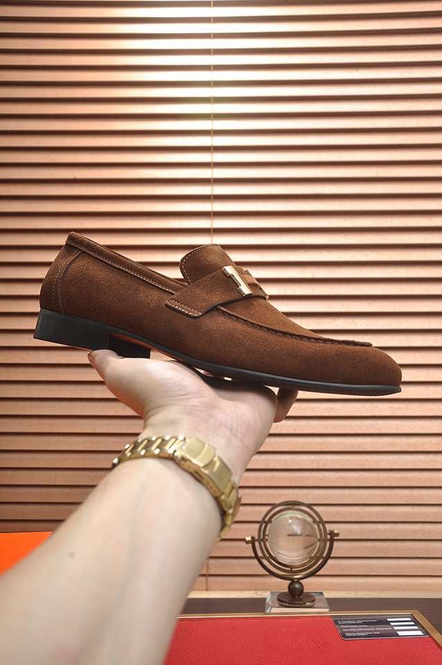 Hermes Men’s Leather Dress Shoes Colorway 3 1133280-3