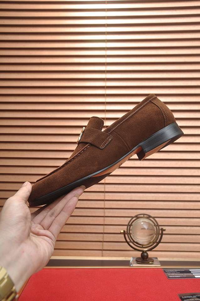 Hermes Men’s Leather Dress Shoes Colorway 3 1133280-3