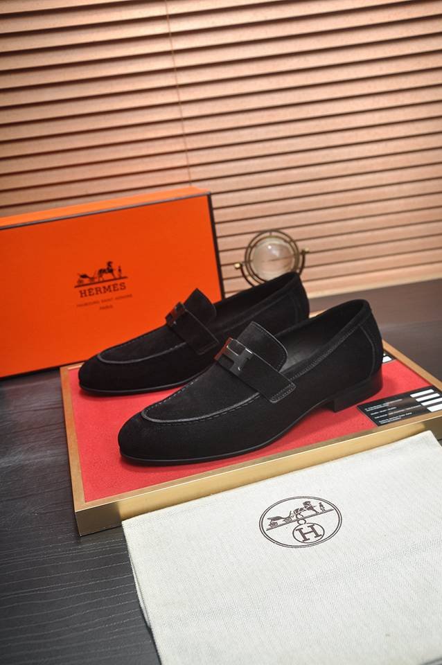 Hermes Men’s Leather Dress Shoes 1133280
