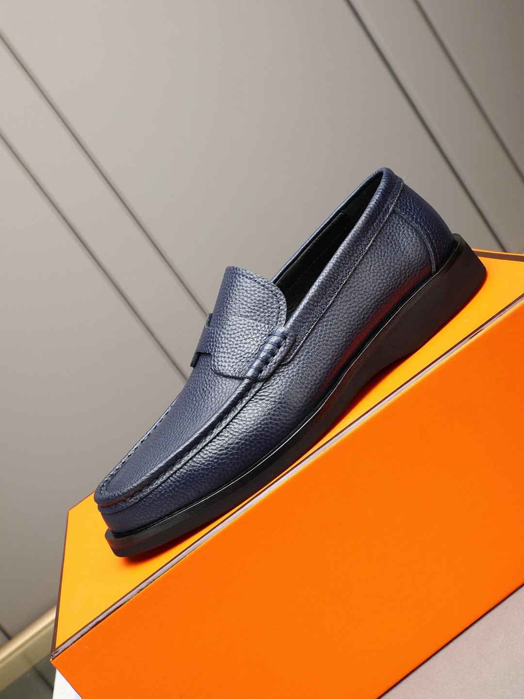 Hermes Men’s Leather Loafers Colorway 5 1308310-5