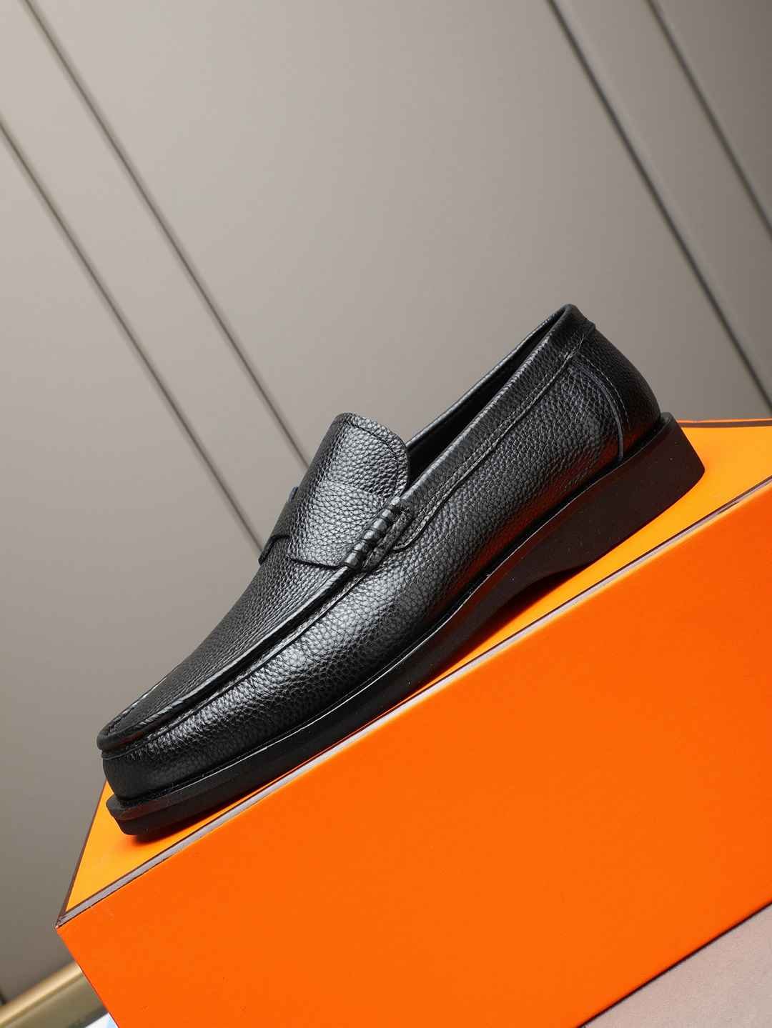 Hermes Men’s Leather Loafers Colorway 4 1308310-4