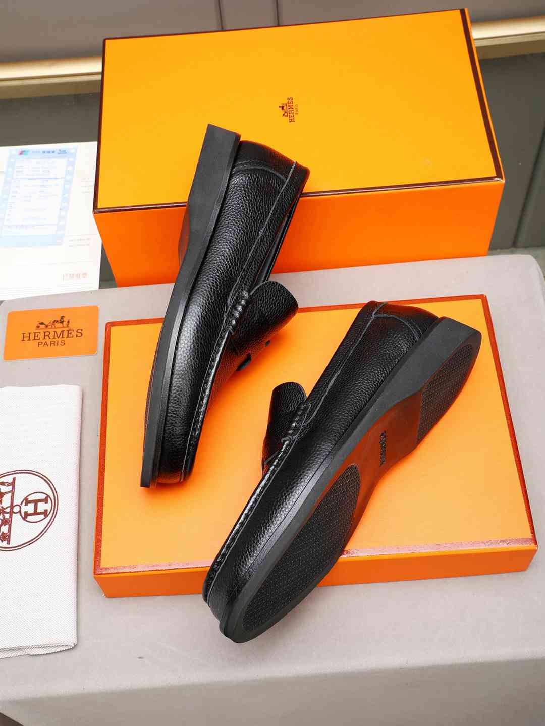 Hermes Men’s Leather Loafers Colorway 4 1308310-4