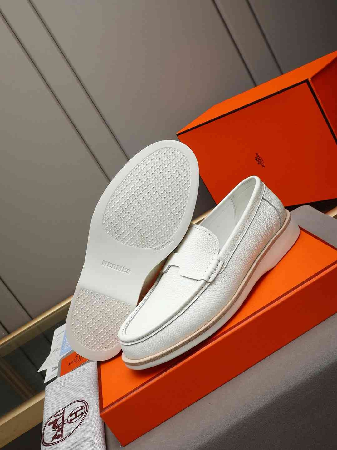 Hermes Men’s Leather Loafers Colorway 3 1308310-3