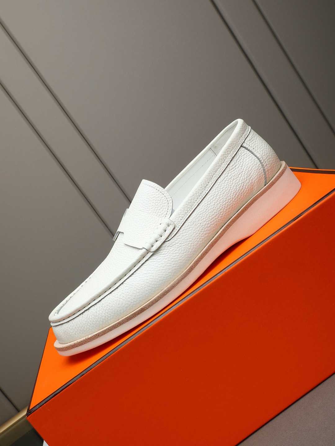 Hermes Men’s Leather Loafers Colorway 3 1308310-3