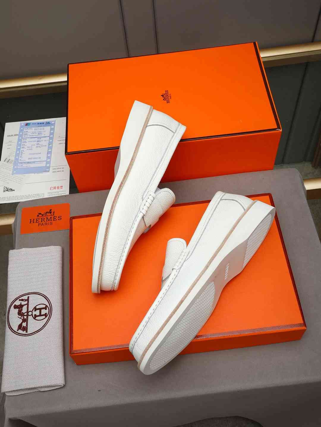 Hermes Men’s Leather Loafers Colorway 3 1308310-3