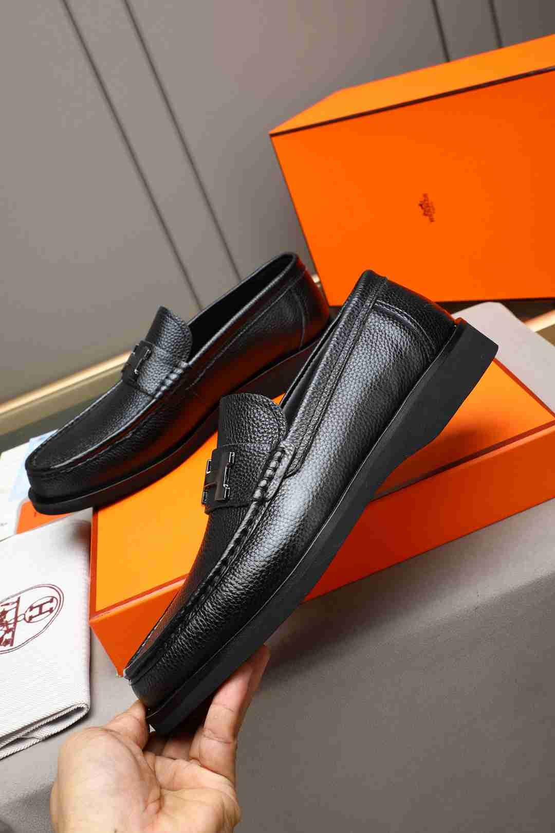 Hermes Men’s Leather Loafers Colorway 2 1308310-2