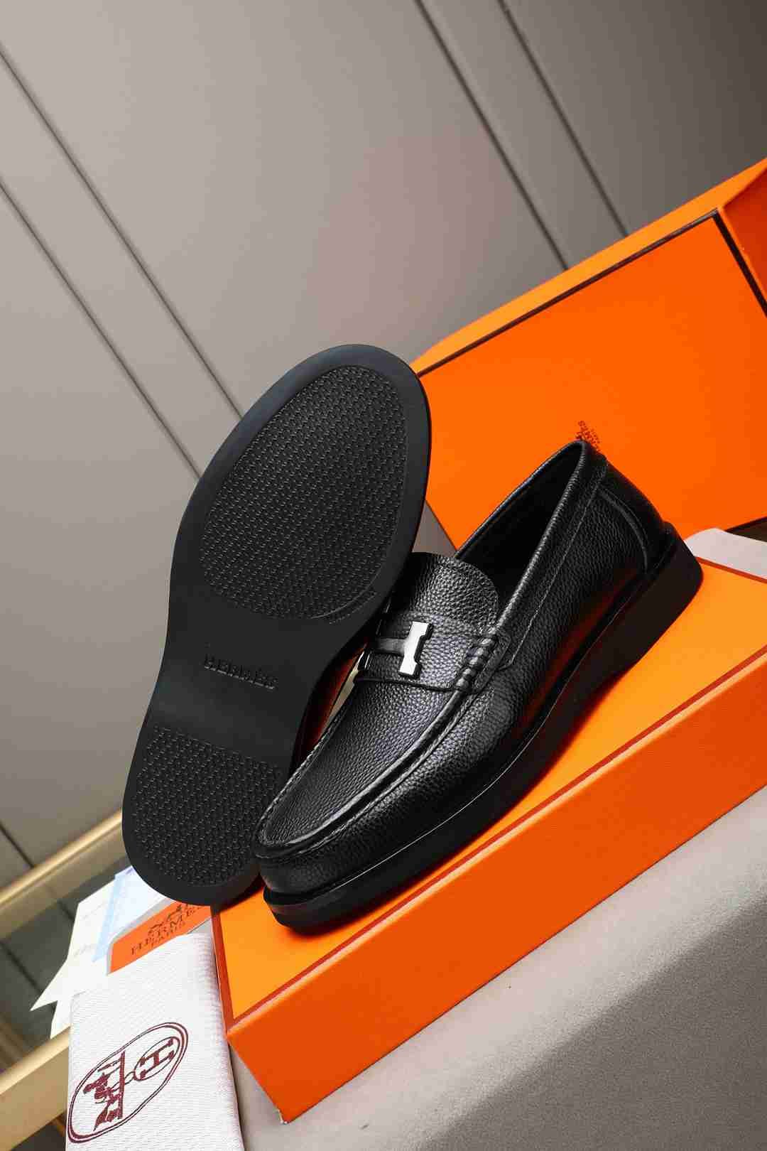 Hermes Men’s Leather Loafers Colorway 2 1308310-2