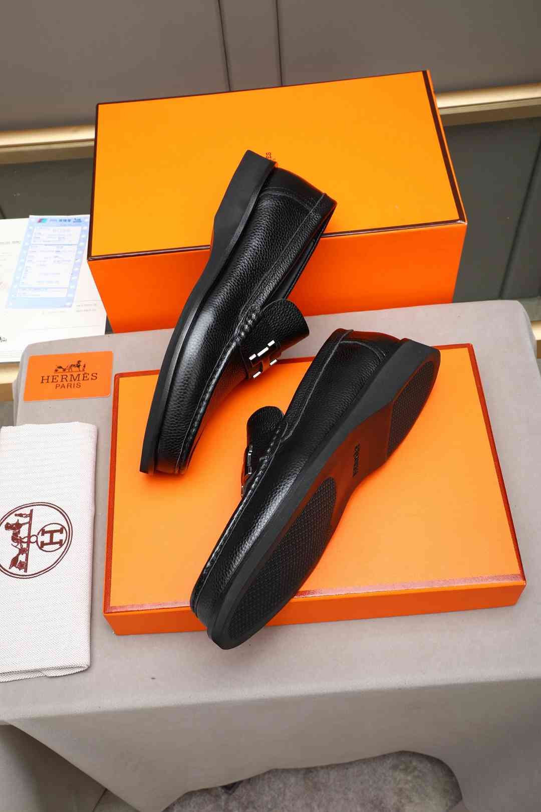 Hermes Men’s Leather Loafers Colorway 2 1308310-2