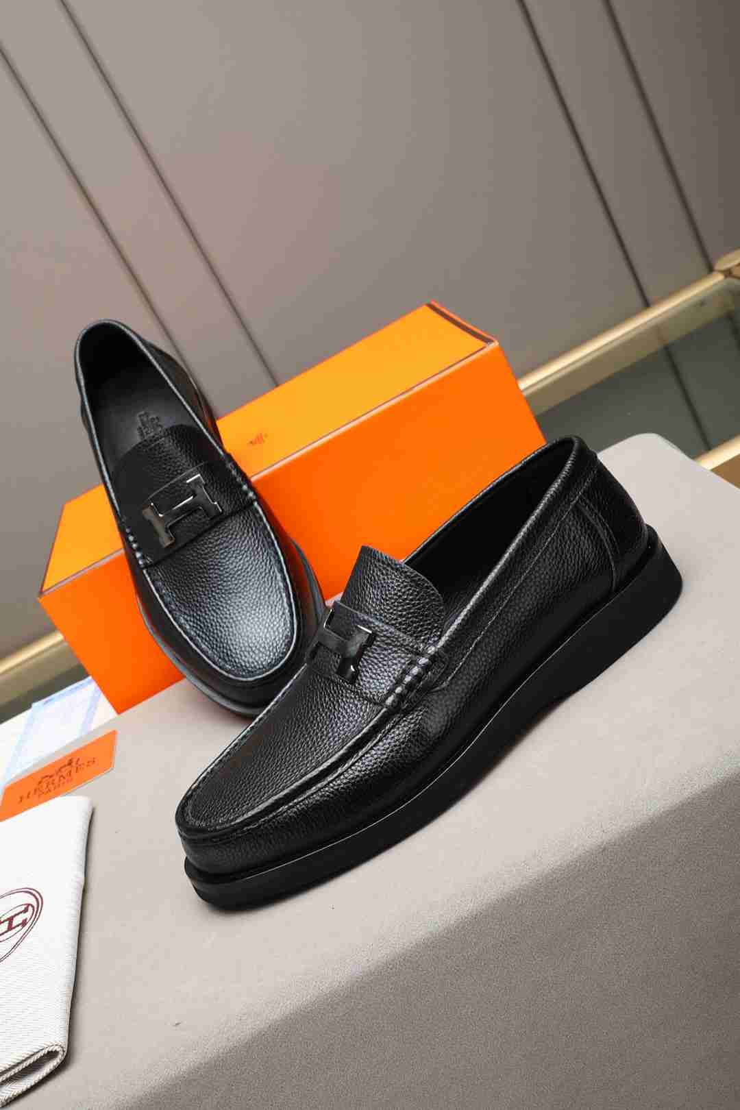 Hermes Men’s Leather Loafers Colorway 2 1308310-2
