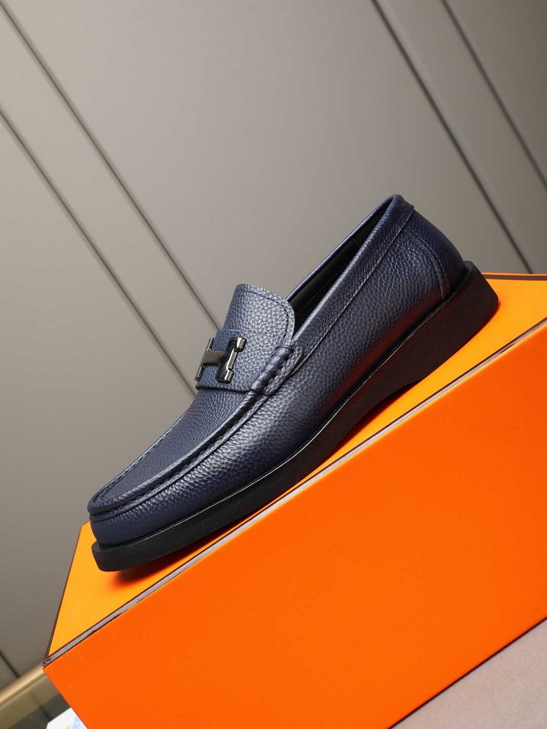 Hermes Men’s Leather Loafers Colorway 1 1308310-1