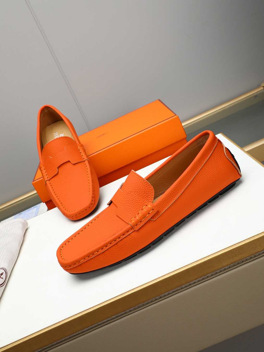 Hermes Men’s Leather Sneakers Colorway 10 1308220-10