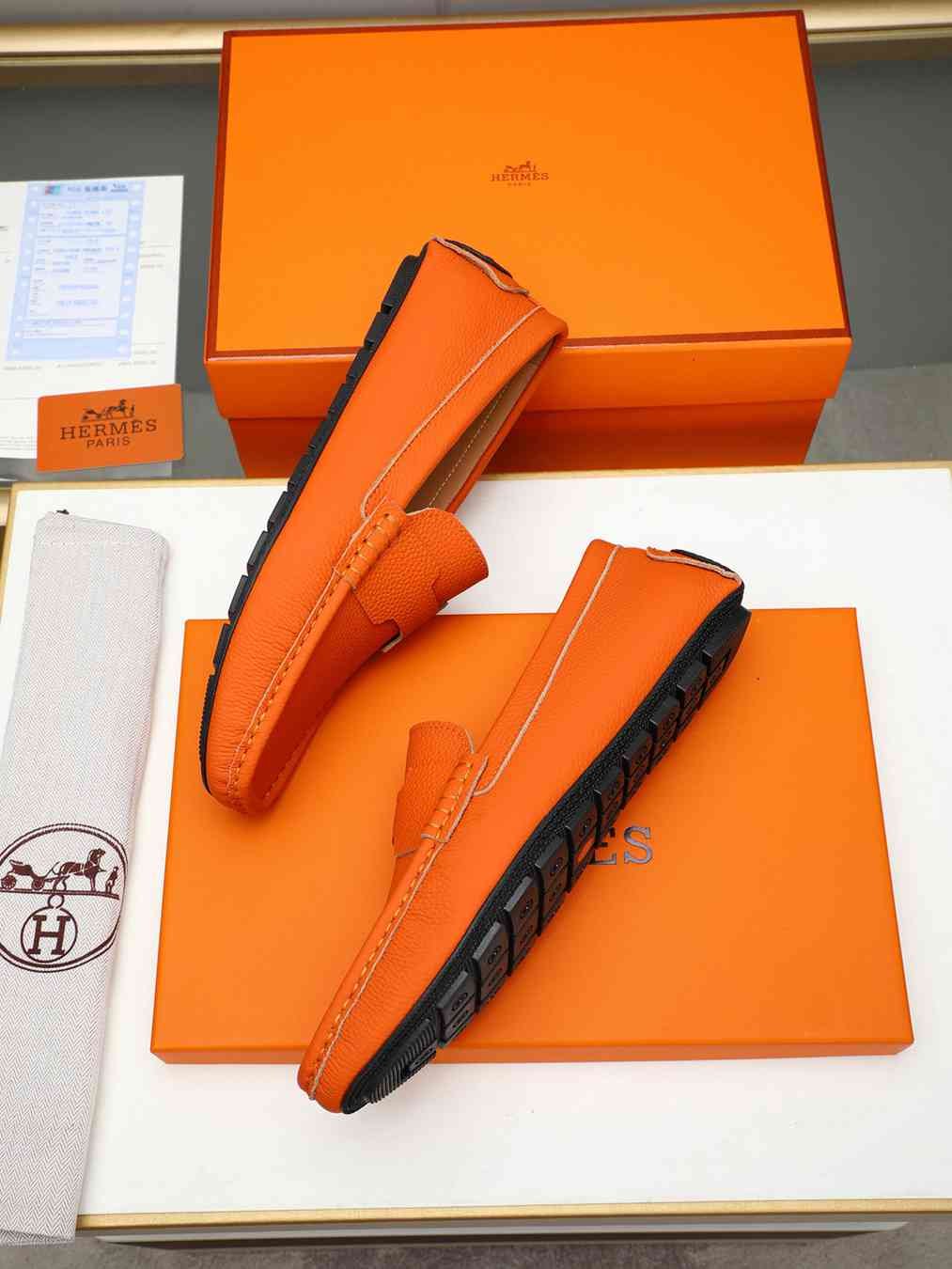 Hermes Men’s Leather Sneakers Colorway 10 1308220-10
