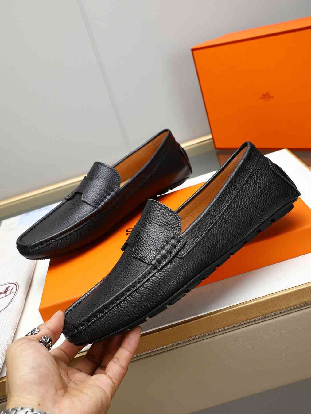 Hermes Men’s Leather Sneakers Colorway 9 1308220-9