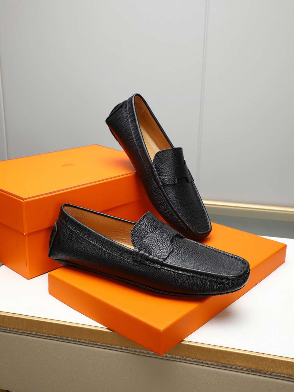 Hermes Men’s Leather Sneakers Colorway 9 1308220-9