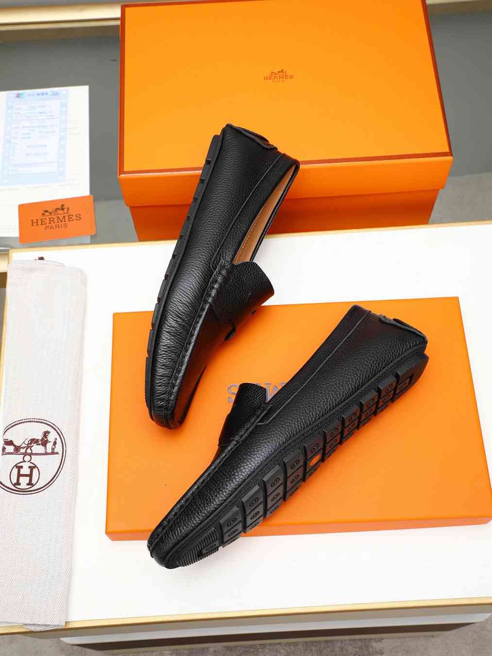 Hermes Men’s Leather Sneakers Colorway 9 1308220-9