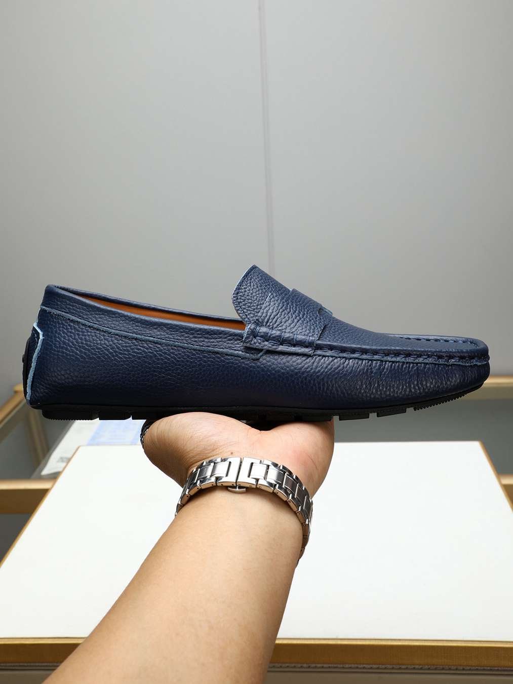 Hermes Men's Leather Sneakers Colorway 8 1308220-8