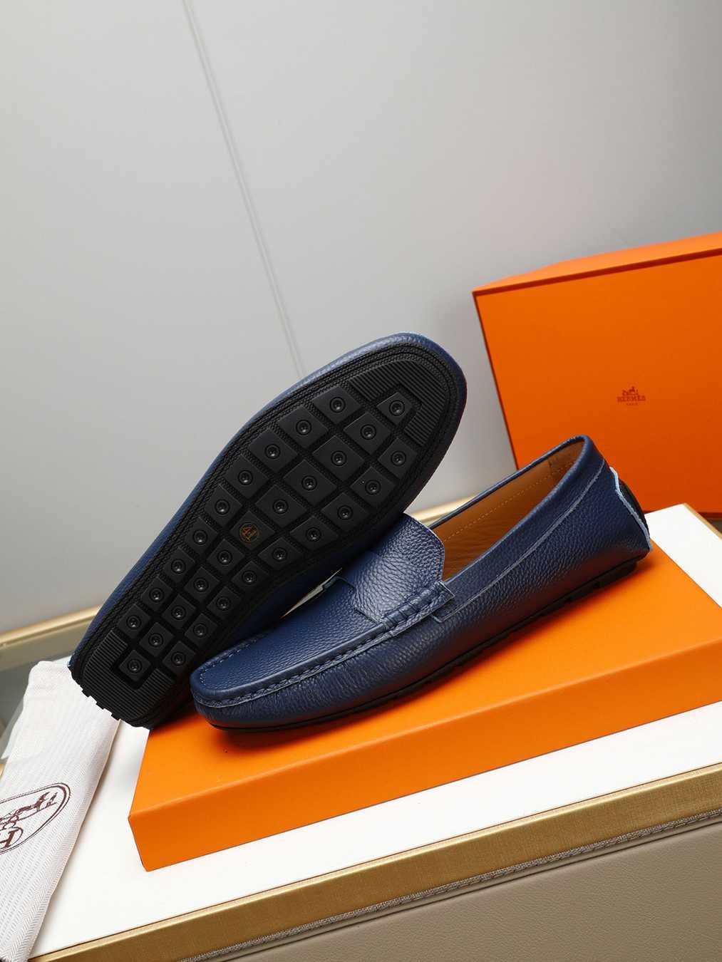 Hermes Men’s Leather Sneakers Colorway 8 1308220-8