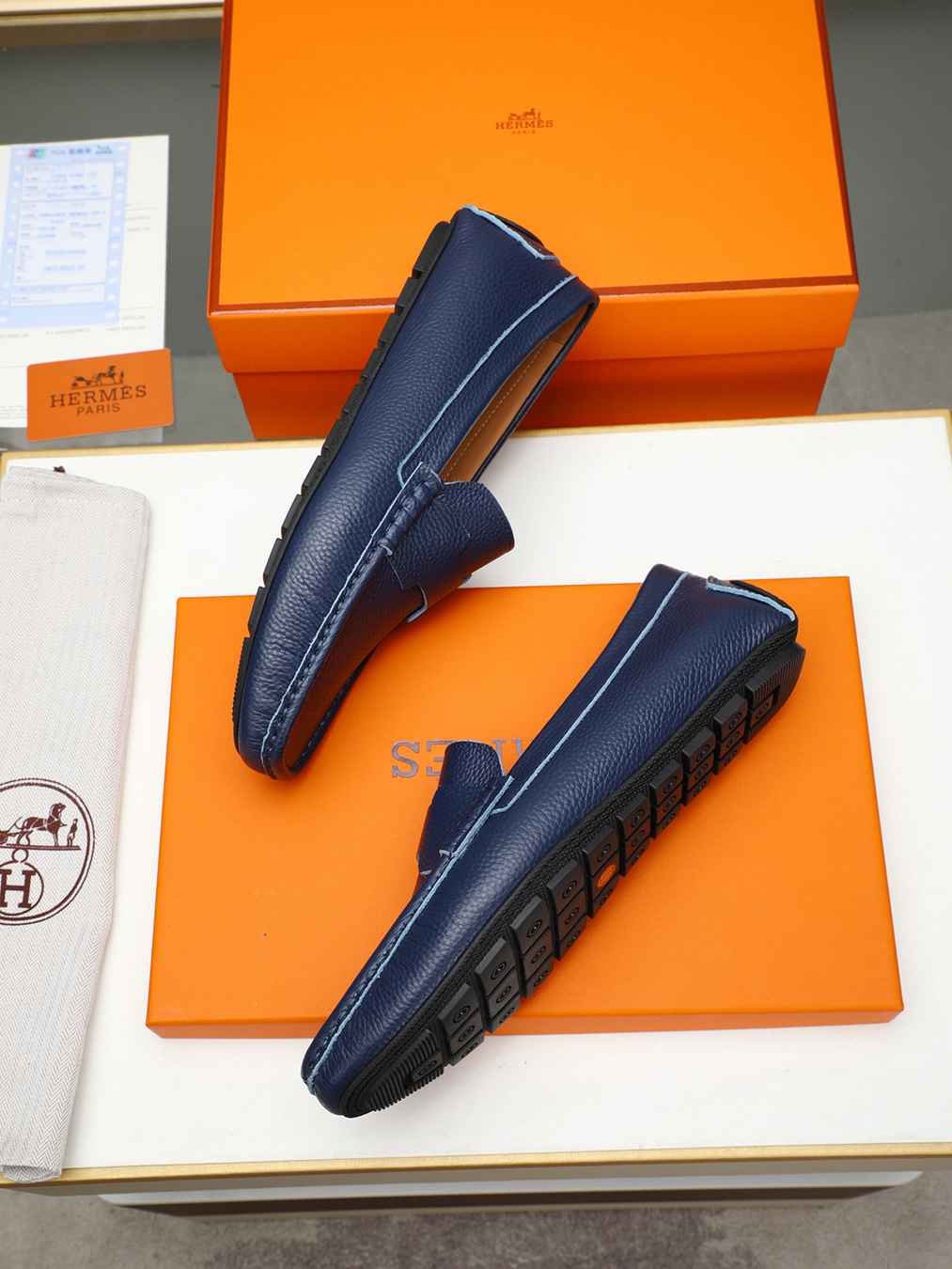 Hermes Men’s Leather Sneakers Colorway 8 1308220-8