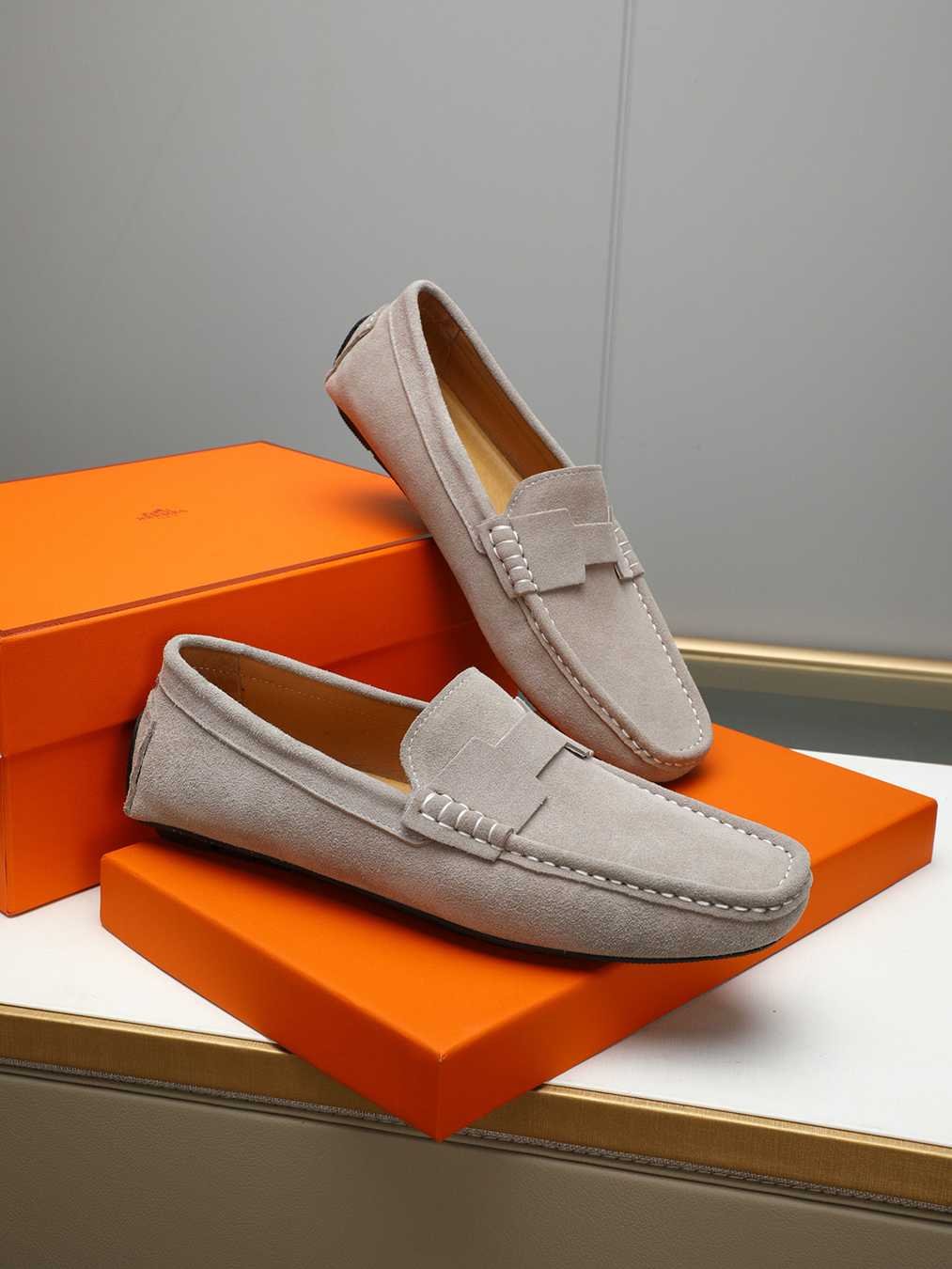 Hermes Men’s Leather Sneakers Colorway 7 1308220-7