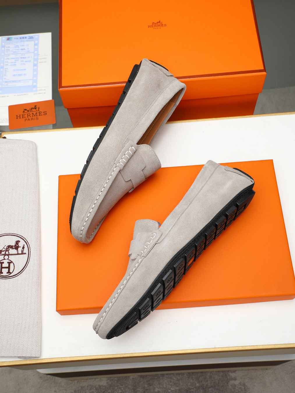 Hermes Men’s Leather Sneakers Colorway 7 1308220-7