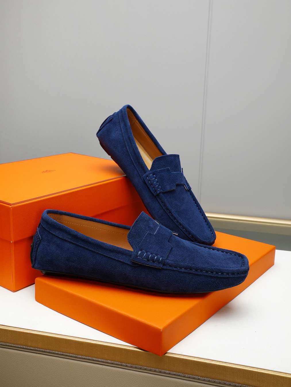 Hermes Men’s Leather Sneakers Colorway 6 1308220-6