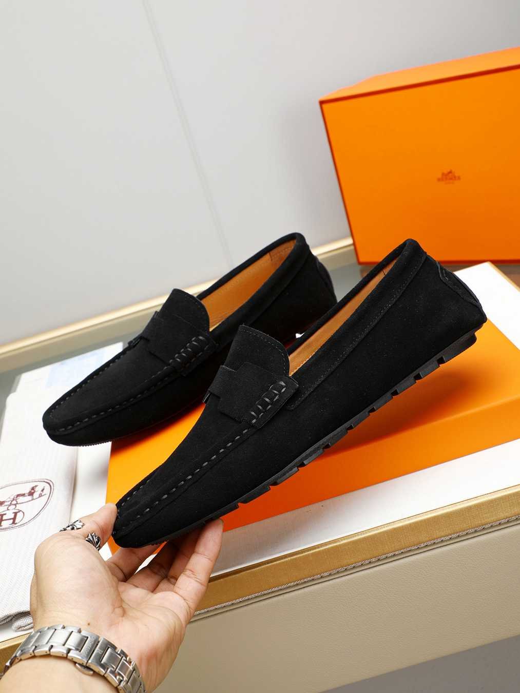 Hermes Men’s Leather Sneakers Colorway 5 1308220-5