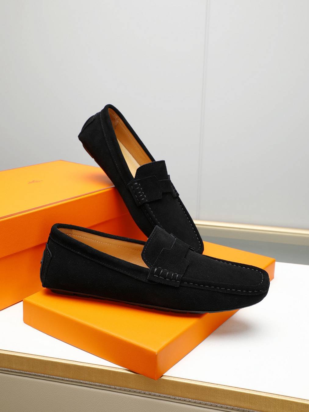 Hermes Men’s Leather Sneakers Colorway 5 1308220-5